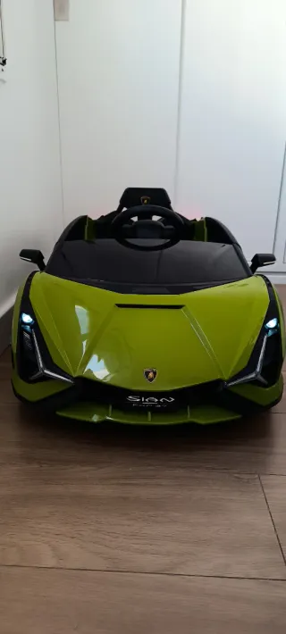 Coche Eléctrico Lamborghini Sian Verde