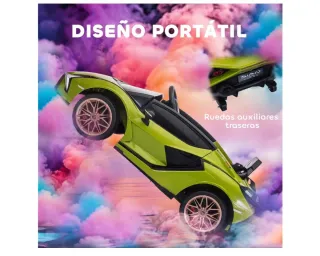 Coche Eléctrico Lamborghini Sian Verde