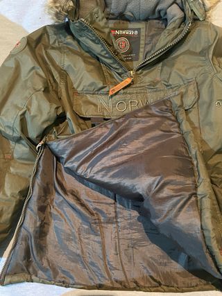 Parka Canguro Geographical Norway Verde