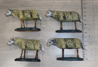 Lote 4 ovejas Belén