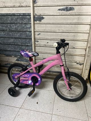 Bicicleta Niña 14 Rosa Nueva megamo