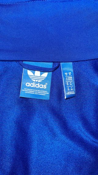 Chaqueta Adidas Firebird Azul y Cian