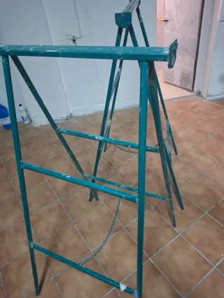 2 Caballetes %%%OFERTA ;€%€€Metálicos Verdes