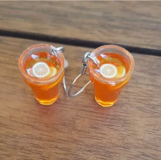 Pendientes vaso té