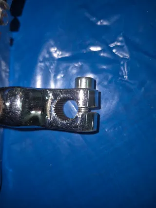 Palanca de cambio de marchas cromada