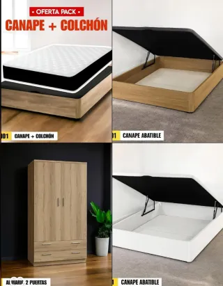 Canapés y armarios en oferta