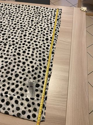 Foulard NKD pois bianco e nero