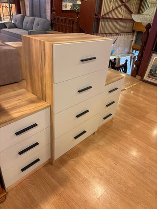 Cómoda y 2 mesitas!TRANSPORTE GRATIS ALICANTE!