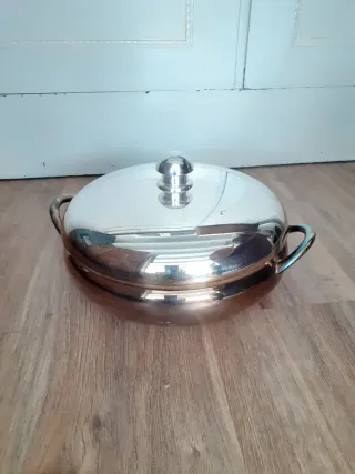 Pentola placcata argento