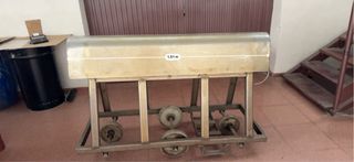 Caballete Acero Inoxidable con Ruedas