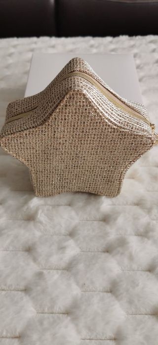 Neceser Estrella Dior Dorado y Plateado