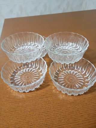 Set  6 Cuencos Flan Cristal