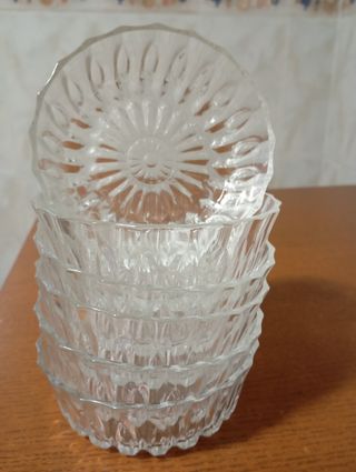Set  6 Cuencos Flan Cristal