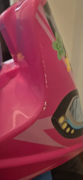 Moto correpasillos Molto rosa