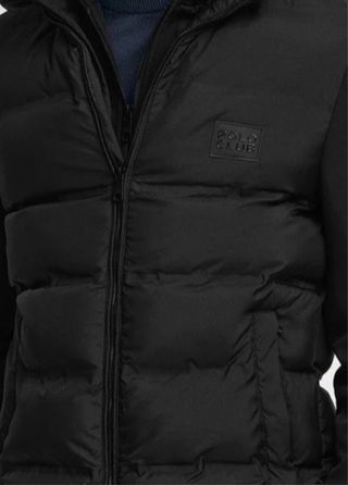 Chaqueta acolchada Polo Club Negra