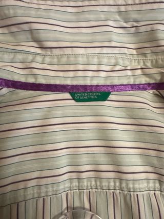 Camisa United Colors of Benetton Rayas