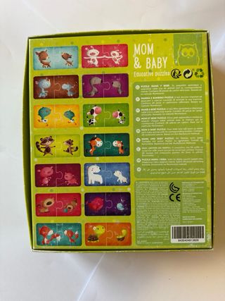 Puzzle Mom & Baby Montessori 28 piezas
