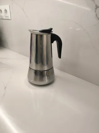Cafetera Italiana Acero Inox 9 Tazas