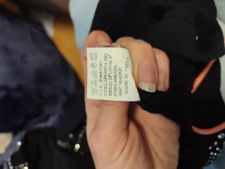 Vestido negro con brillos