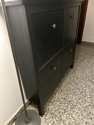 Zapatero HEMNES IKEA Negro