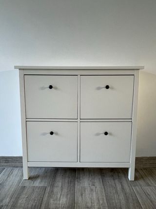 Zapatero Ikea Hemnes Blanco