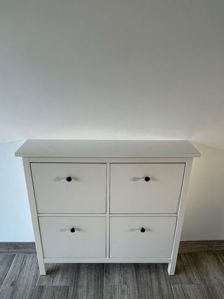 Zapatero Ikea Hemnes Blanco