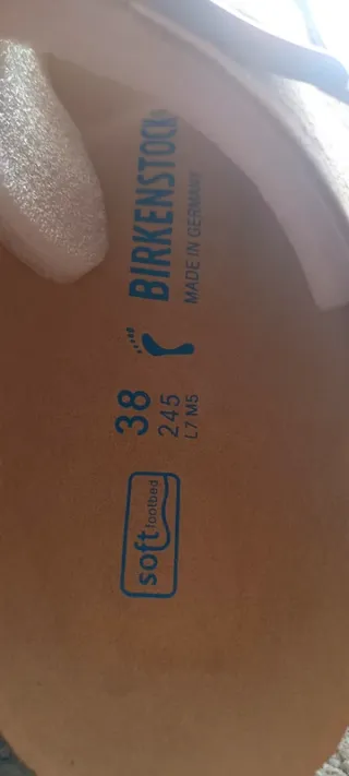 Sandalias Birkenstock Beige Talla 38