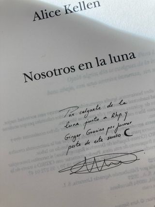 Nosotros en la luna Edición especial Firmado Alice