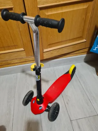 Patinete 3 Ruedas Rojo