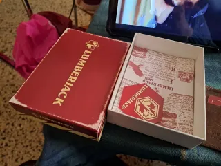 Portafoglio Lumberjack marrone