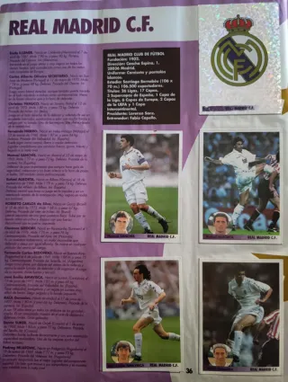 Album Panini Copa Europa 96-97