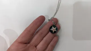 Colgante hecho a mano diseño mar