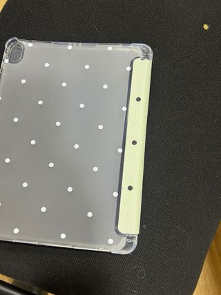 Funda iPad 10.9 Transparente y Verde