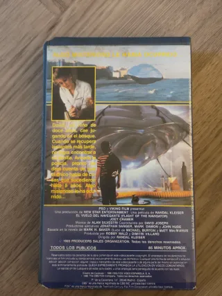 El Vuelo del Navegante VHS CBS FOX