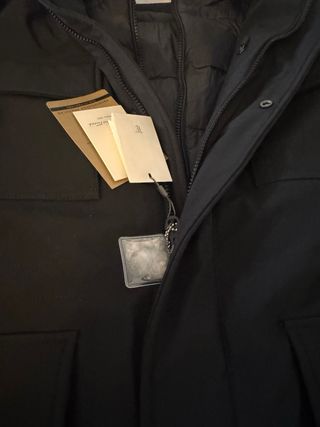 Abrigo invierno Emidio Tucci negro