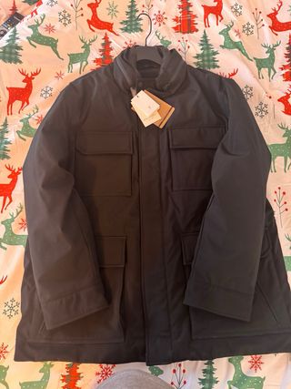 Abrigo invierno Emidio Tucci negro