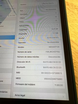 iPad Mini 1  3G + WiFi Space Gray