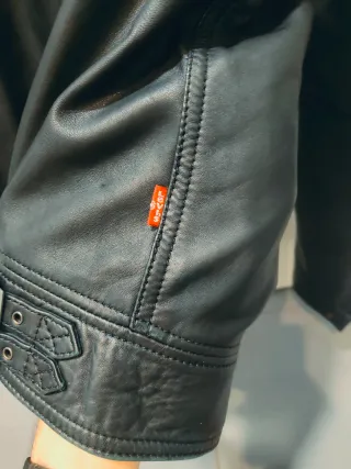 Chaqueta LEVIS XL L Cazadora piel cuero motera xwz