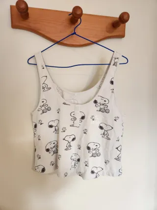Pijama Snoopy Blanco