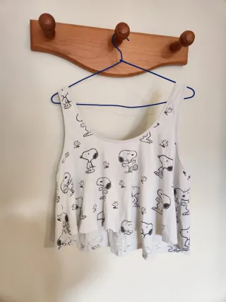 Pijama Snoopy Blanco