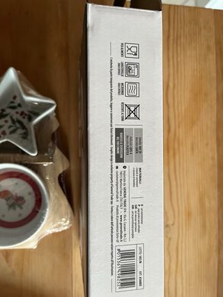 Antipastiera 2 posti in ceramica e bambù