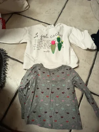 Lote ropa niña 2-3 años variado,50 prendas, zapato