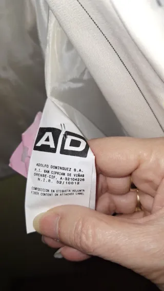 Americana Adolfo Dominguez T36 Rayas