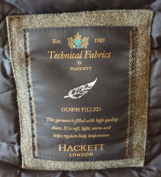 Abrigo Hackett London hombre L, plumón pato