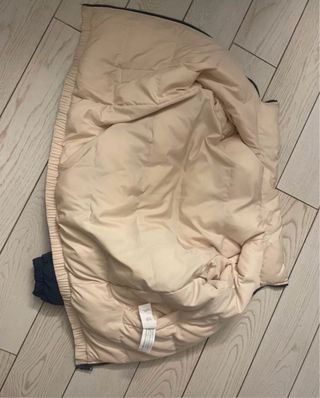 Piumino Subdued reversibile blu/beige M