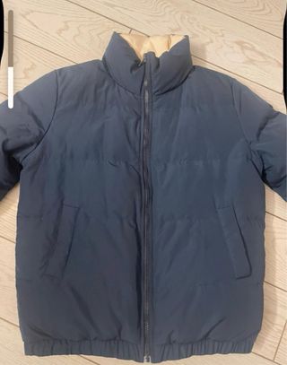 Piumino Subdued reversibile blu/beige M