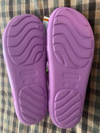 Sandalias Crocs Isabella Jelly Moradas Talla 37