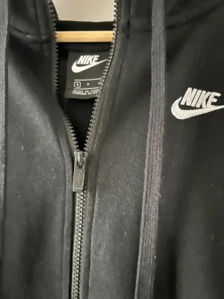 Chándal Nike Negro con Cremallera