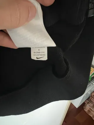 Chándal Nike Negro con Cremallera