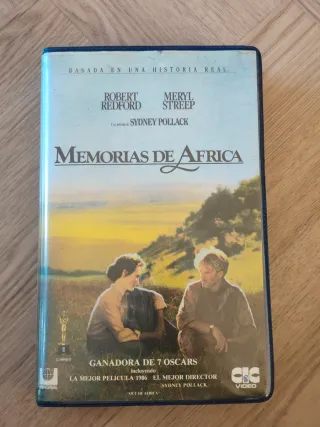 Memorias de África VHS